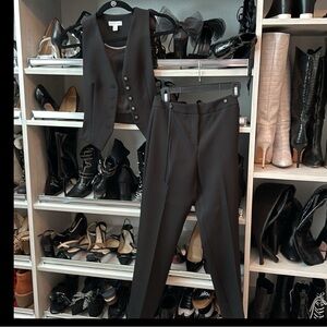 Topshop Black Pantsuit